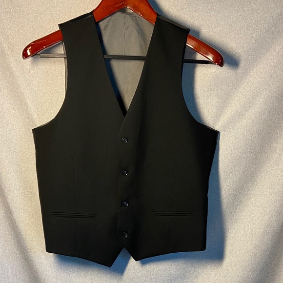 Alfani Black Men's Vest. Size L - Picture 3 of 9